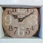 Reloj Con Campanilla Fc1465 Madera Redondeado 5.5cm - Image 9