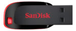Pen Drive Sandisk 8gb Original Super Compacto Ultimo Modelo  Negro/rojo Cruzer Blade