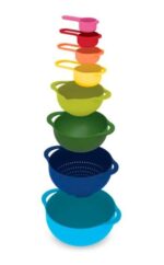 Set X8 Bowls Mezcladores Joseph Duo Multicolor Premium - Image 2