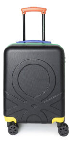 Valija Benetton Vintage Con Candado Tsa Diseño Calidad