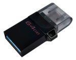 Pen Drive Kingston 64gb Dt Duo Usb Micro Usb Celulares Pc Ultimo Modelo Color Negro Liso - Image 2