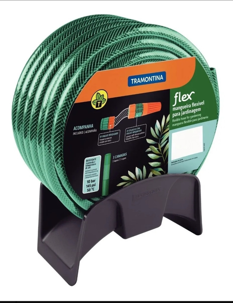 D_NQ_NP_819150-MLA99941687693_112025-F.jpg Manguera De Riego Con Accesorios 18 Metros Soporte Jardin - Image 1