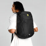 Mochila Puma Scuderia Ferrari Ajustable Reforzada Premium Color Negro Diseño De La Tela Lisa Liso - Image 4