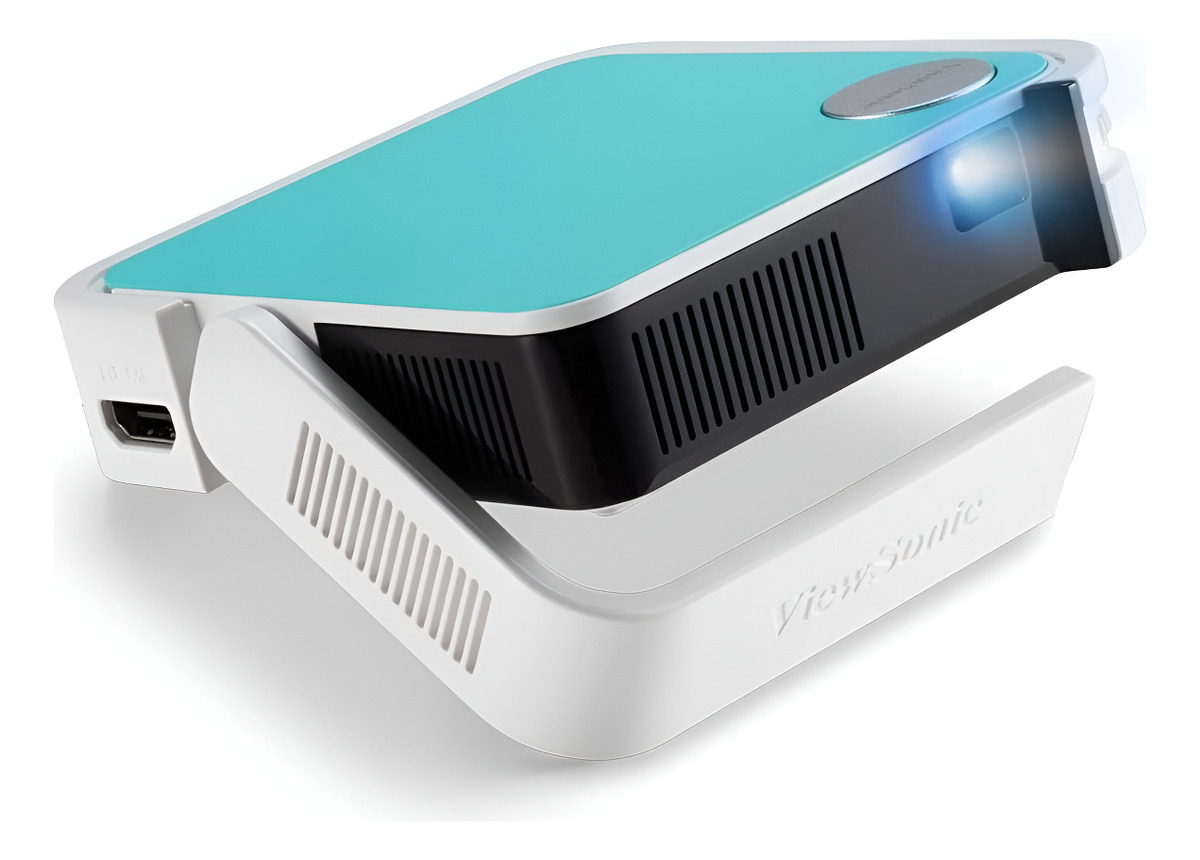 D_NQ_NP_823884-MLA96852066959_102025-F.jpg Proyector De Bolsillo Viewsonic Bluetooth Wifi Parlantes Jbl Blanco - Image 1