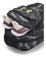 Mochila Bolso Deportiva Under Armour 29l Impermeable Negro Y Gris Camuflado - Image 6
