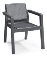 Set Juego Jardin Exterior Impermeable Keter Sillon + Sillas Negro - Image 3