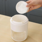 Trituradora Granizadora De Hielo Manual Pica Hielo Premium Blanco - Image 4