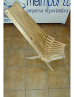 Silla Madera De Álamo Resistente Plegable Calidad Premium - Image 2