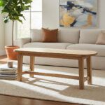 Pie De Cama Banco Madera Maciza De Alamo Premium - Image 3