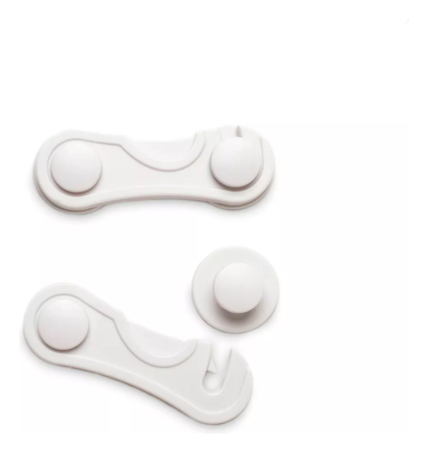 D_NQ_NP_827240-MLA94871444155_102025-F.jpg Traba De Seguridad Para Puertas Bebes Diseño Calidad Color Blanco - Image 1