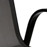 Silla Reposera De Jardin Exterior Aluminio Apilable En Ramos - Image 13