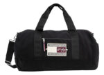 Bolso Tommy Hilfiger Established Signature Reforzado Premium Color Negro Liso