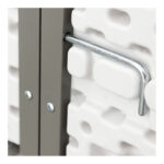 Mesa Plegable Camping De Plastico 2m Maletin Reforzada Ramos Blanco - Image 6