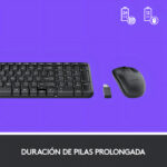 Kit Teclado Y Mouse Inalambrico Mk220 Logitech Color Del Mouse Negro Color Del Teclado Negro - Image 5