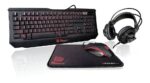 Kit Thermaltake Teclado + Mouse + Auriculares + Pad Ultimo Modelo Thermaltake