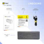 Parlantes Bluetooth Portatil Thonet Vander Frei Potenciado Color Gris Gray - Image 6