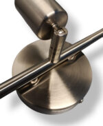 Aplique Linea Super Gu10 3 Luces Niquel Metal Candil C900/3 Plateado - Image 4