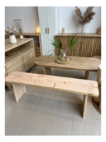 Banco De Madera Cipres Rustico Reforzado Calidad Premium - Image 3