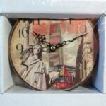 Reloj Con Campanilla Fc1465 Madera Redondeado 5.5cm - Image 5