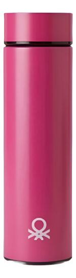 Botella Termica Benetton Metalica Con Filtro Diseño Calidad