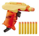 Pistola Lanzador Nerf De Juguete Accion Calidad + Dardos Naranja