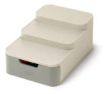 Organizador Joseph Duo De Alacena Escalonado Resistente Color Gris