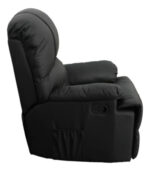 Sillon Reclinable Relax Premium Con Apoya Pies Ult Modelo Negro Liso - Image 3