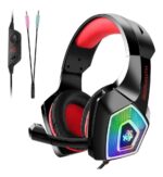 Auricular Headset Gamer Microfono Para Pc Ps4 Xbox Adaptador