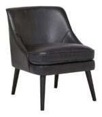 Silla Sillon Chocolate Individual Acolchado 1 Cuerpo Ramos Marrón Pvc - Image 4