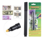 Lapiz Detector De Billetes Falsos Pesos Dolares Euros Color Negro - Image 2