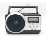 Radio Digital Stromberg Rd-7818 Am-fm Dual - Pila Bateria Y Conexion Color Gris