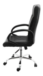 Silla Oficina Asenti Presidencial Giratoria Negra Ergonómica Con Apoyabrazos Negro - Image 6