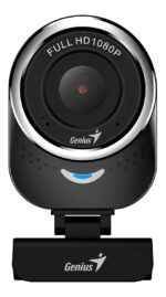 Cámara Web Genius Qcam 6000 Full Hd 30fps Micrófono Integrado Usb Negro