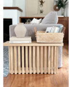 Banco Alto Con Estante Madera De Alamo Calidad Premium - Image 4