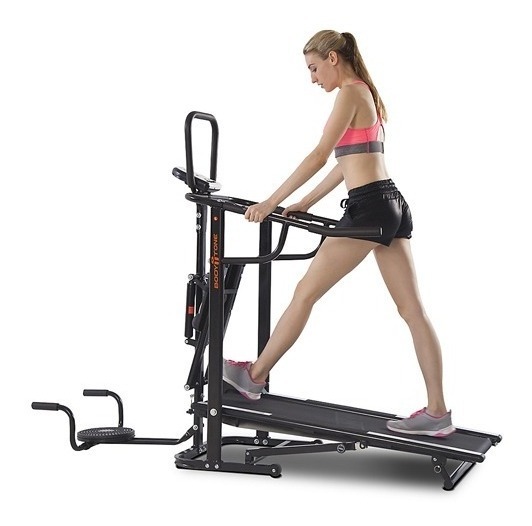 D_NQ_NP_844303-MLA31011373421_062019-F.jpg Cinta De Correr 4 En 1 Plegable Pantalla Caminar Caminadora Negro - Image 1