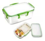 Hermetico Lunchera Plastico Cierre Facil 850ml Divisiones