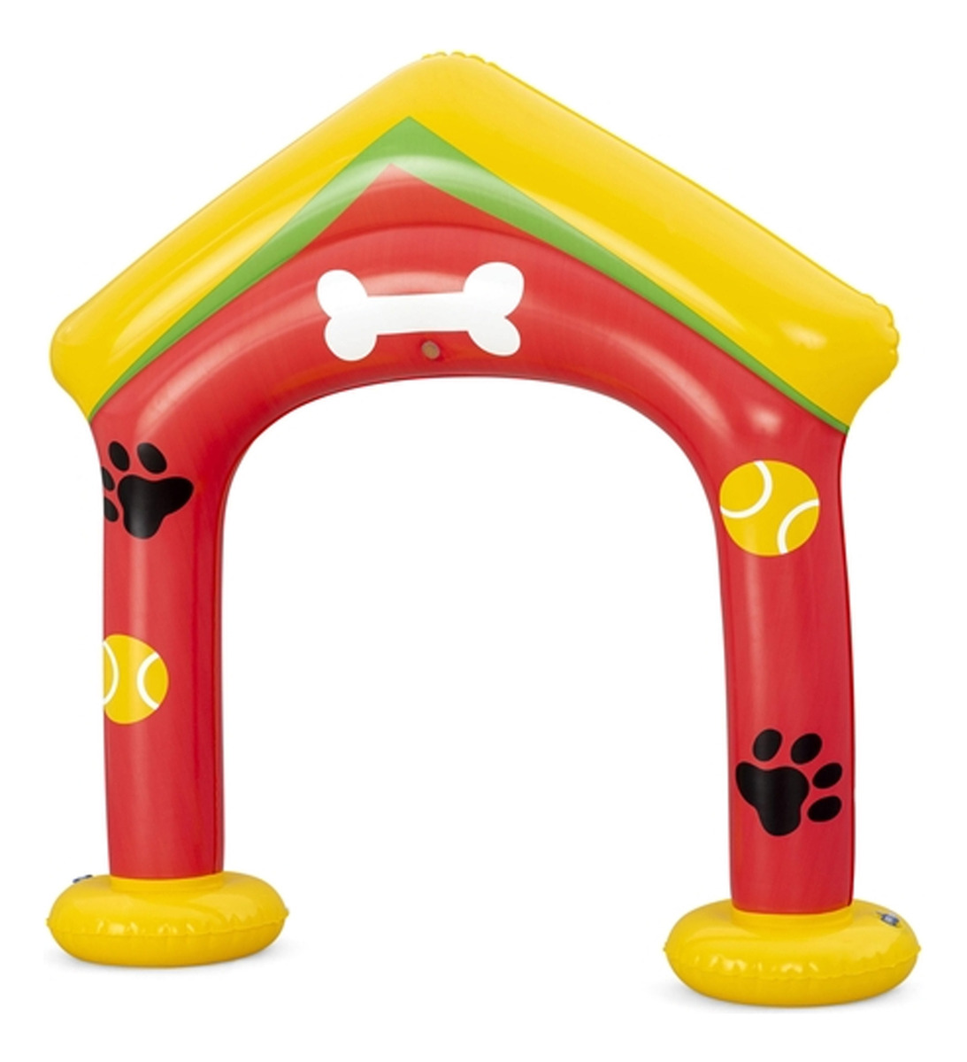 D_NQ_NP_846975-MLA104134679239_012026-F.jpg Bestway Rociador Aspersor Inflable Para Mascotas Premium Rojo - Image 1