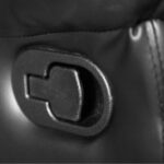 Sillon Reclinable Relax Premium Con Apoya Pies Ult Modelo Negro Liso - Image 5