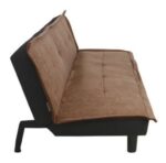 Futon Sofa Tela Resistente Comodo Calidad Premium Envios  Marrón - Image 2