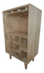 Vinoteca Copero Mini Bar De Madera Moderno Diseño Calidad - Image 2