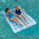 Colchoneta Inflable Doble Bestway 43055 Con Apoya Vaso - Image 3