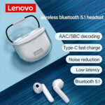 Auricular Inalámbrico In Ear Lenovo Bluetooth Xt96 Negro - Image 8