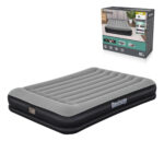 Combo 4 Piezas Colchon Inflable Doble + Inflador + Almohadas - Image 3