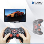 Joystick Suono Mando De Juego Gamepad Inalambrico Bt Wireles Color Negro - Image 2