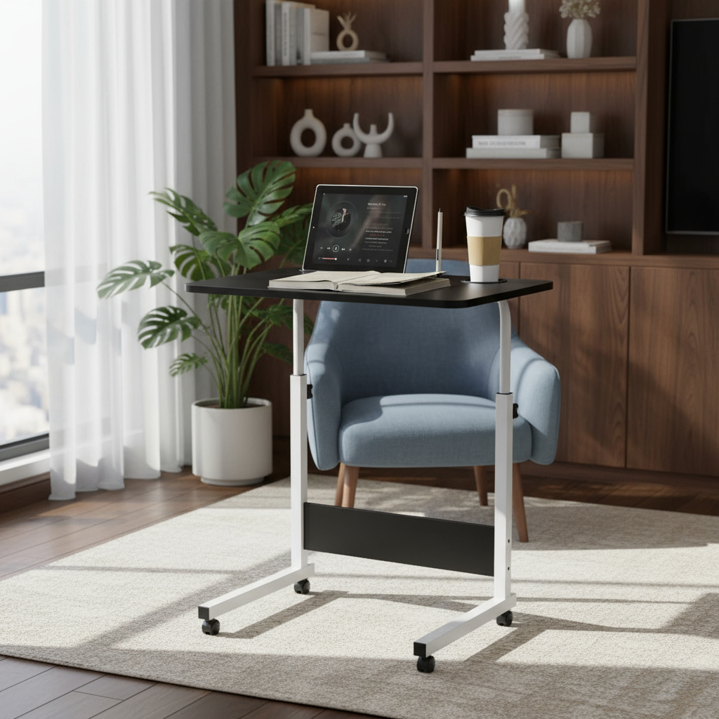 D_NQ_NP_860050-MLA92914269954_092025-F.jpg Mesa Pc Escritorio Con Ruedas Reforzado Ramos Mejia - Image 1