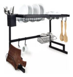 Rack De Cocina Sobre Pileta Secaplatos Metalico Grande