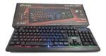 Teclado Gamer Tradicional Retroiluminado Reforzado Ramos Negro Español - Image 2
