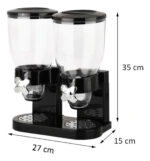 Sed De Dispensador Doble Barra De Cereales Alimentos Secos - Image 3