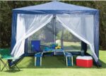 Gazebo 3x3 Reforzado Con Mosquitero Rafia Carpa Impermeable - Image 2