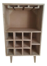 Vinoteca Copero Mini Bar De Madera Moderno Diseño Calidad